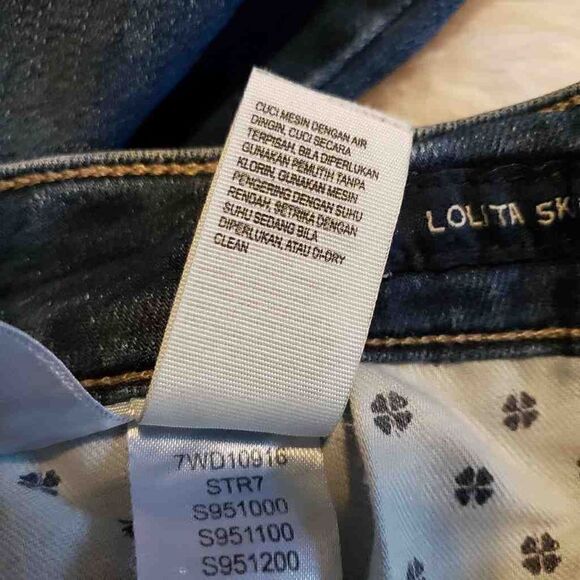 Lucky Brand Lolita Skinny Low Rise Jeans - Picture 9 of 11